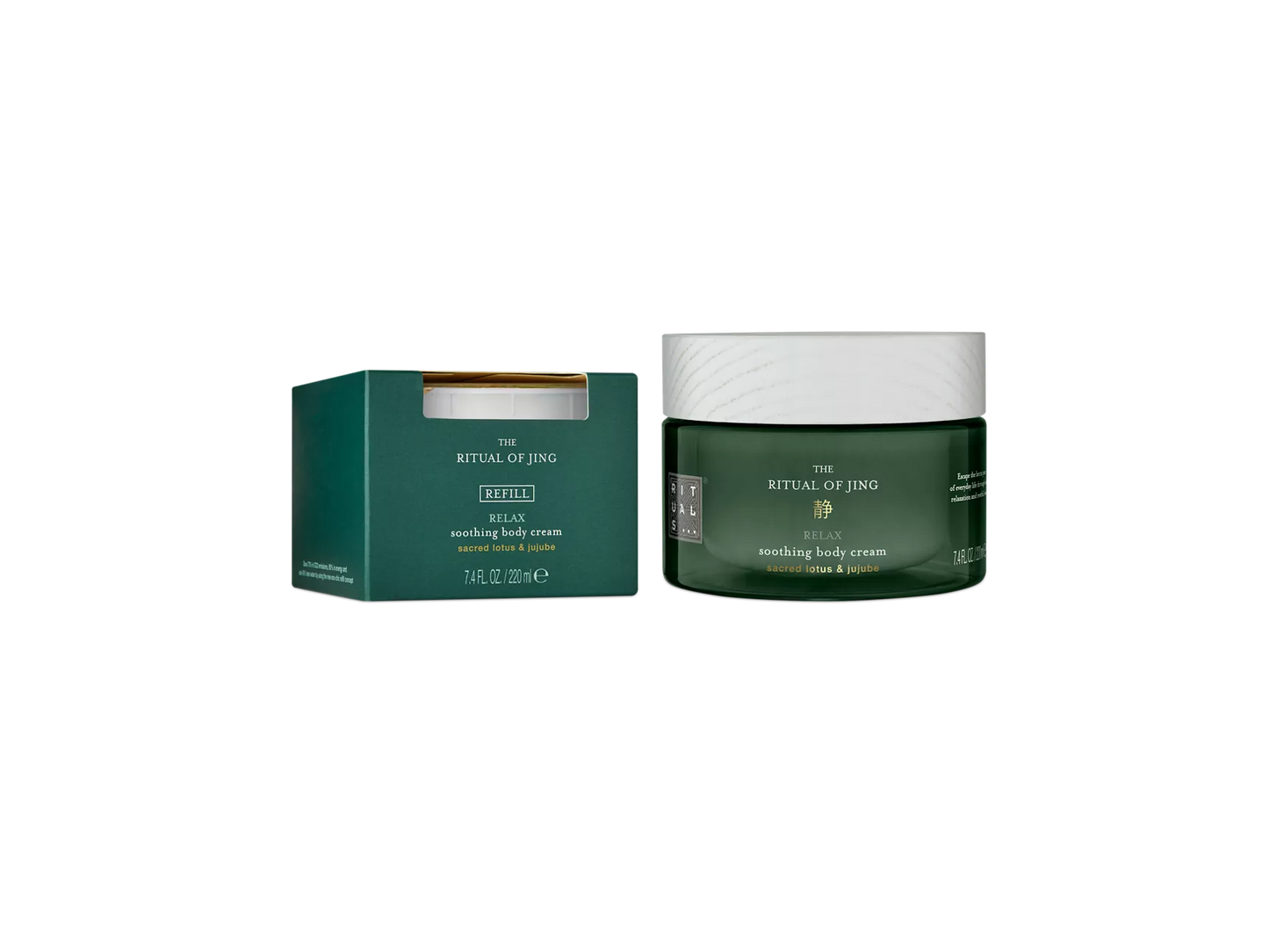 Jing Body Cream and Refill Pack