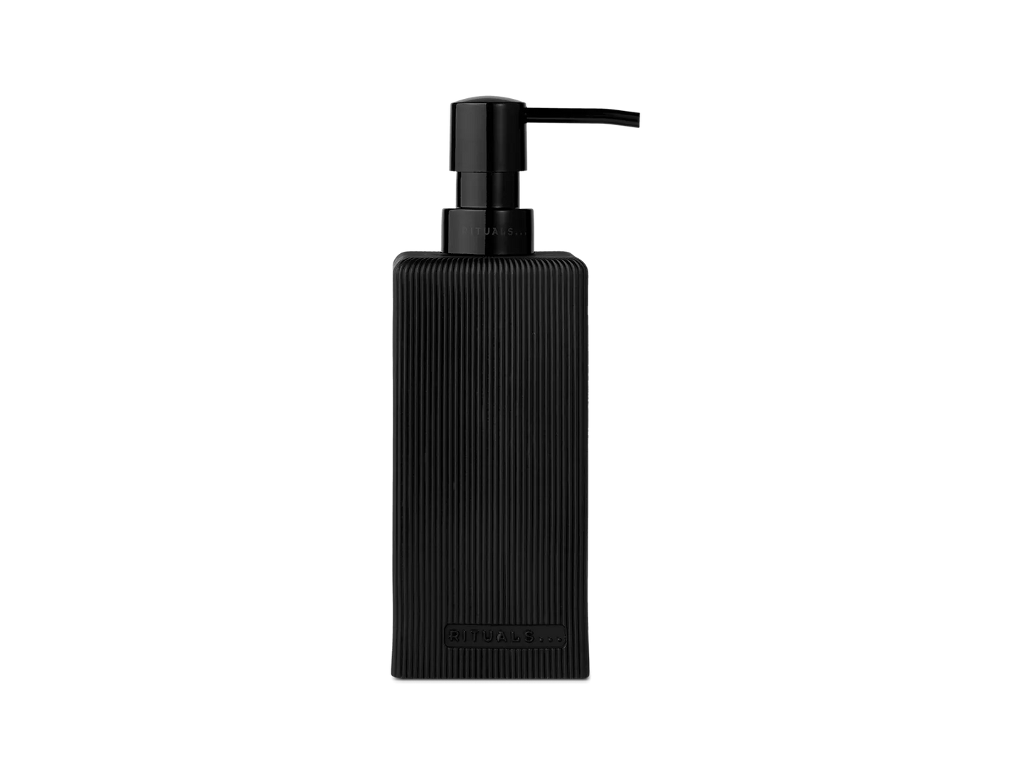 House of Rituals Acora Soap Dispenser refillable black soap dispenser