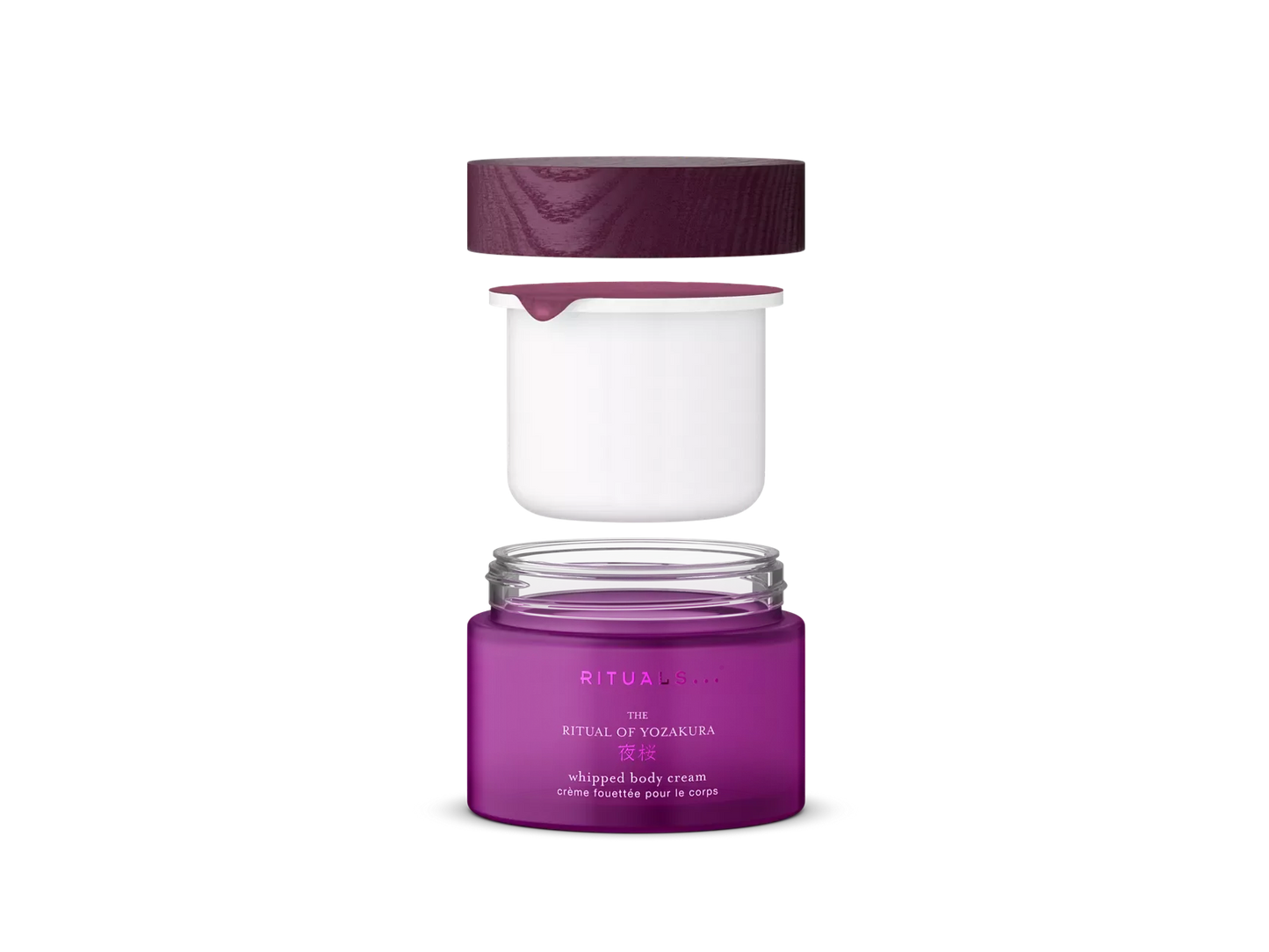 The Ritual of Yozakura Body Cream Refill 220ml