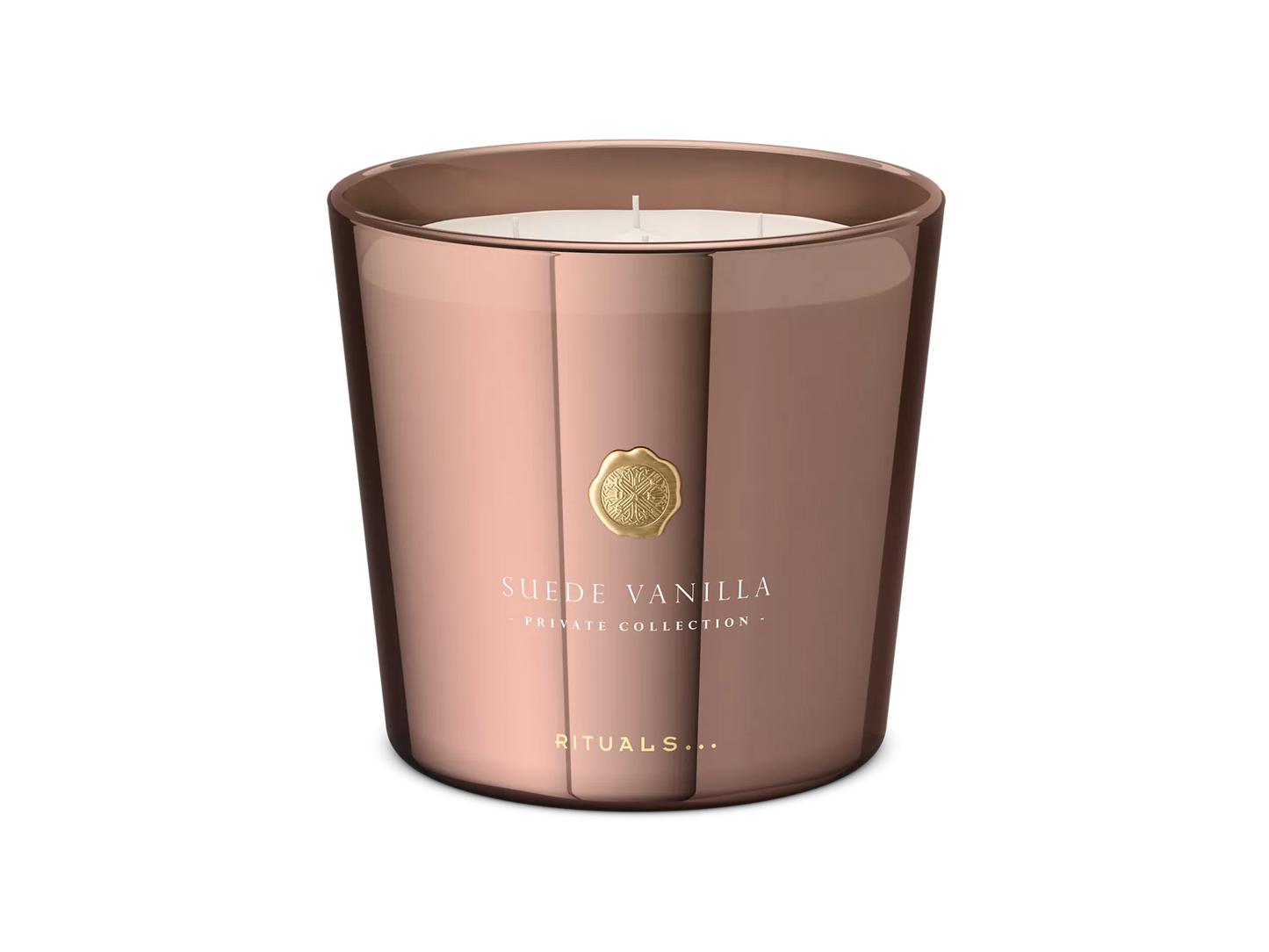 Private Collection Large Suede Vanilla Scented Candle geurkaars, 1600 gr