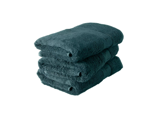 Super Smooth Cotton Hand Towel 50x100cm Petrol