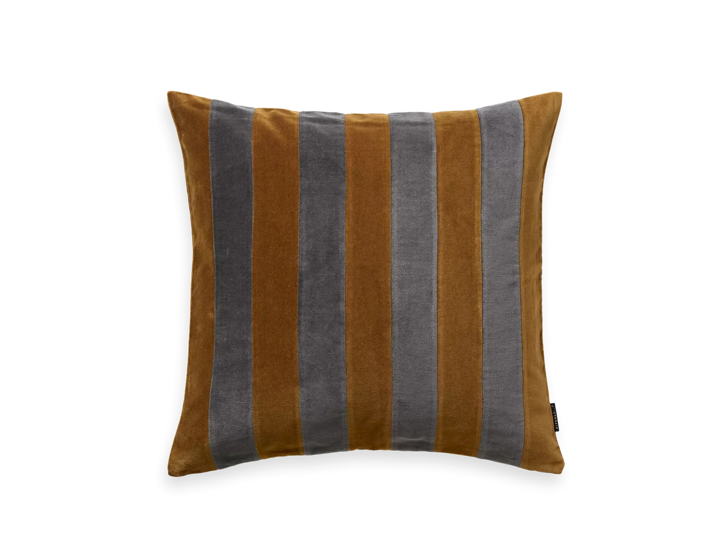 Vellore Cushion Cover Mocha Stripes 50 x 50cm