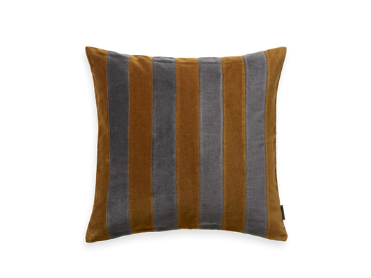 Vellore Cushion Cover Mocha Stripes 50 x 50cm