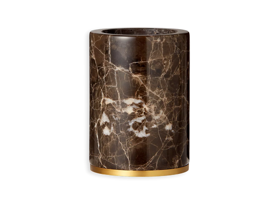 Dedaine Toothbrush Holder Brown Marble