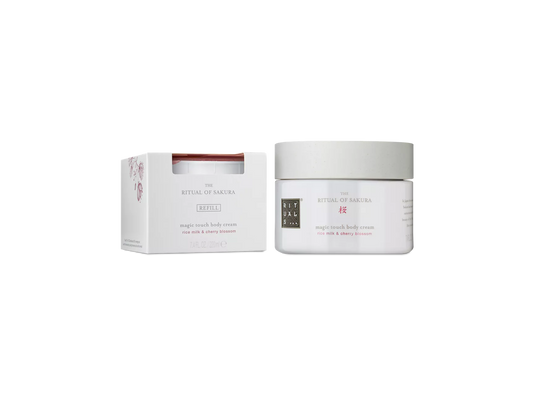 Sakura Body Cream and Refill Pack