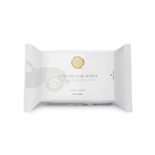 Private Collection White Basil Car Wipes car interior cleaning wipes, 20 x 1 gr
