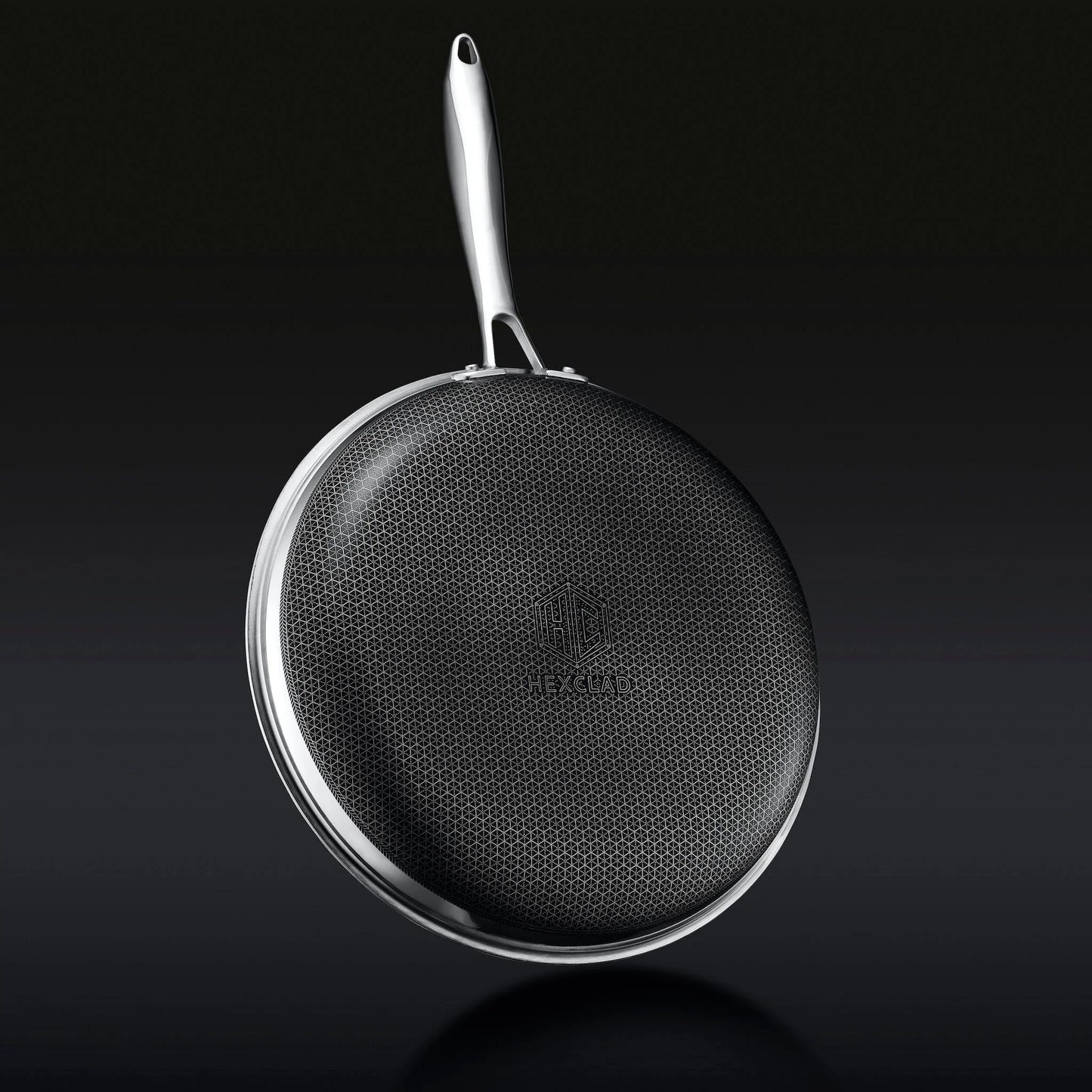 Hybrid Fry Pan with Lid, 12"