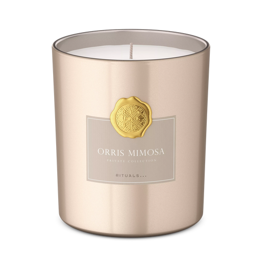Private Collection Orris Mimosa Scented Candle luxury scented candle, 360 gr