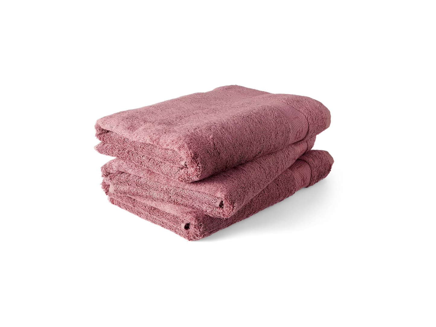 Super Smooth Cotton Bath Towel 70x140cm Powder Pink