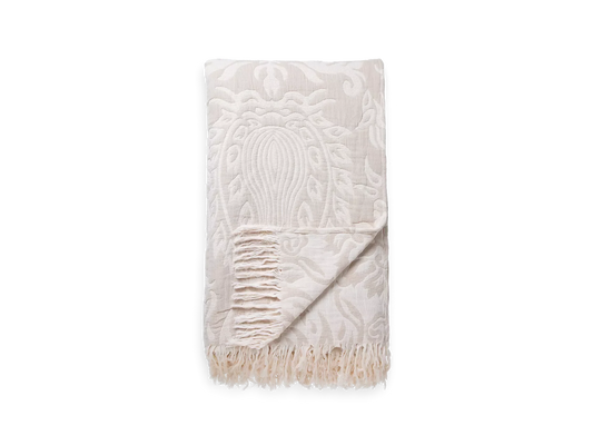Latur Quilt Jacquard Off White 150 x 250 cm