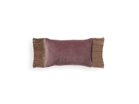 Vellore Cotton Velvet Cushion case 50x30cm Vintage Pink