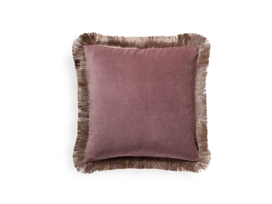 Vellore Cotton Velvet Cushion case 50x50cm Vintage Pink
