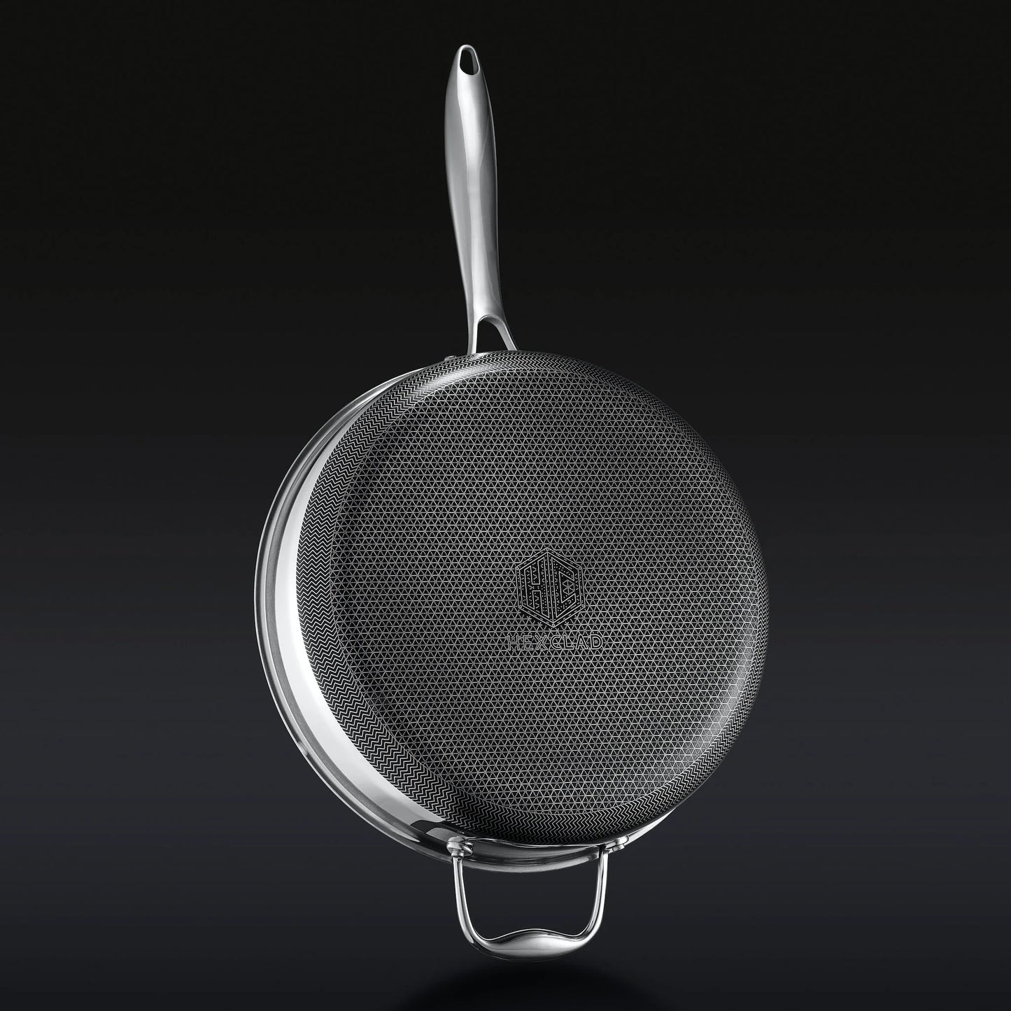 Hybrid Deep Sauté Pan with Lid, 4.5-Qt
