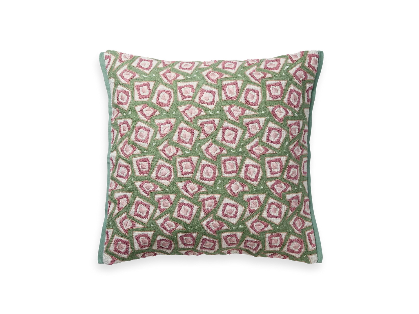 Punjab Cushion Cover Mint Frames 50 x 50 cm