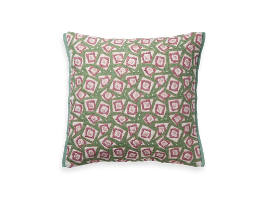 Punjab Cushion Cover Mint Frames 50 x 50 cm