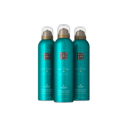 The Ritual of KarmaShower Foam Value Pack
