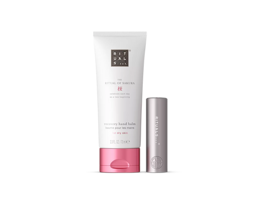 Hand and Lip Set handbalsem 70 ml, fortune balm - repair 4,8 g