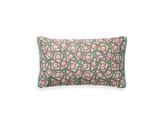 Punjab Cushion Cover Mint Frames 50 x 30 cm