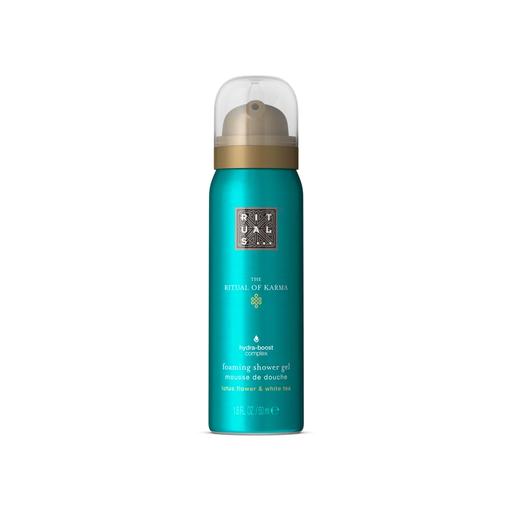 The Ritual of Karma Travel - Foaming Shower Gel foaming shower gel, 50 ml