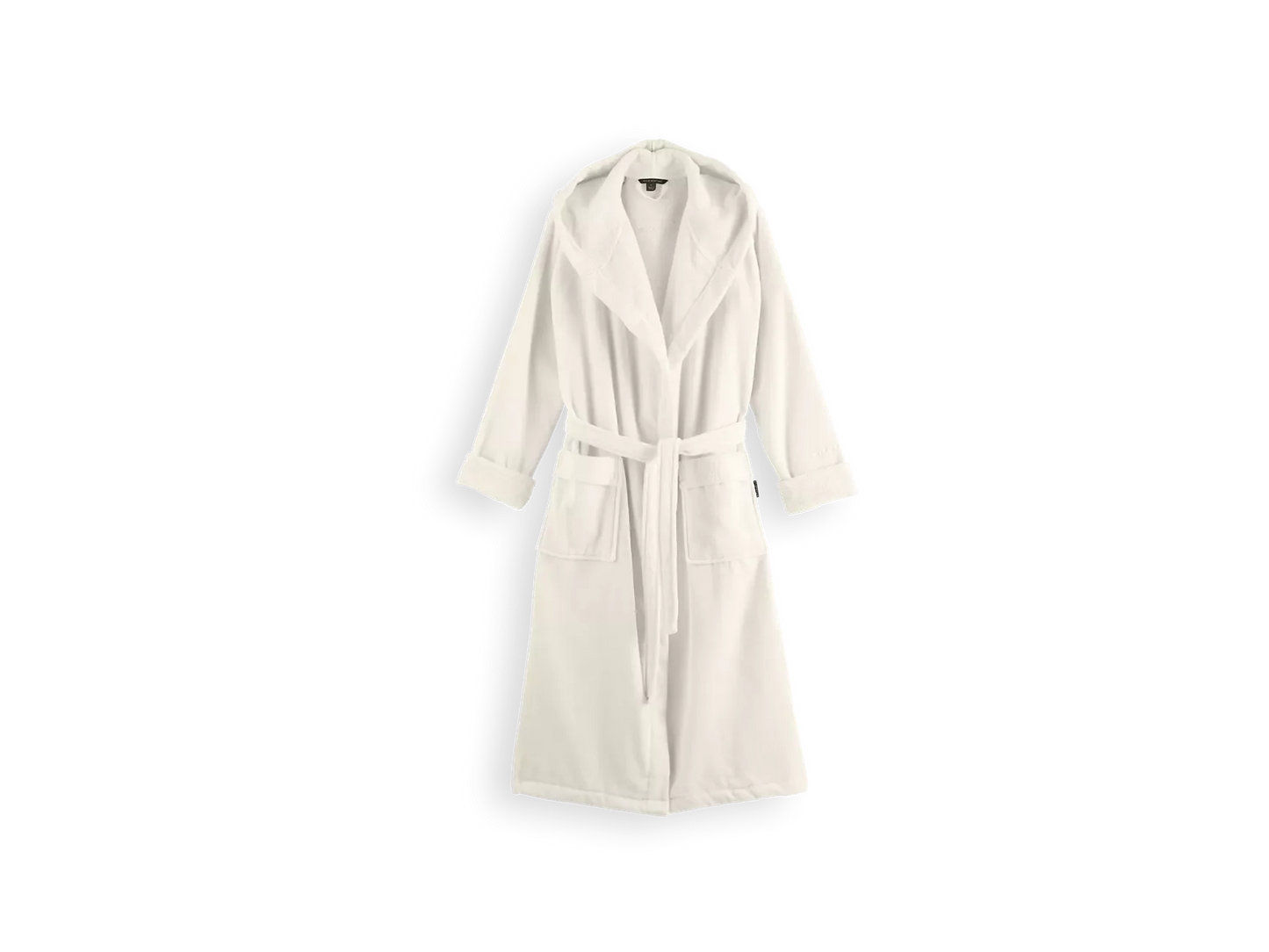 Super Smooth Cotton Bathrobe Women M Off White