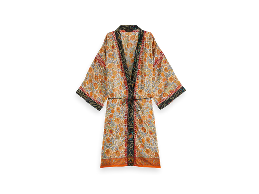 Jaypur Saree Kimono Flower Field