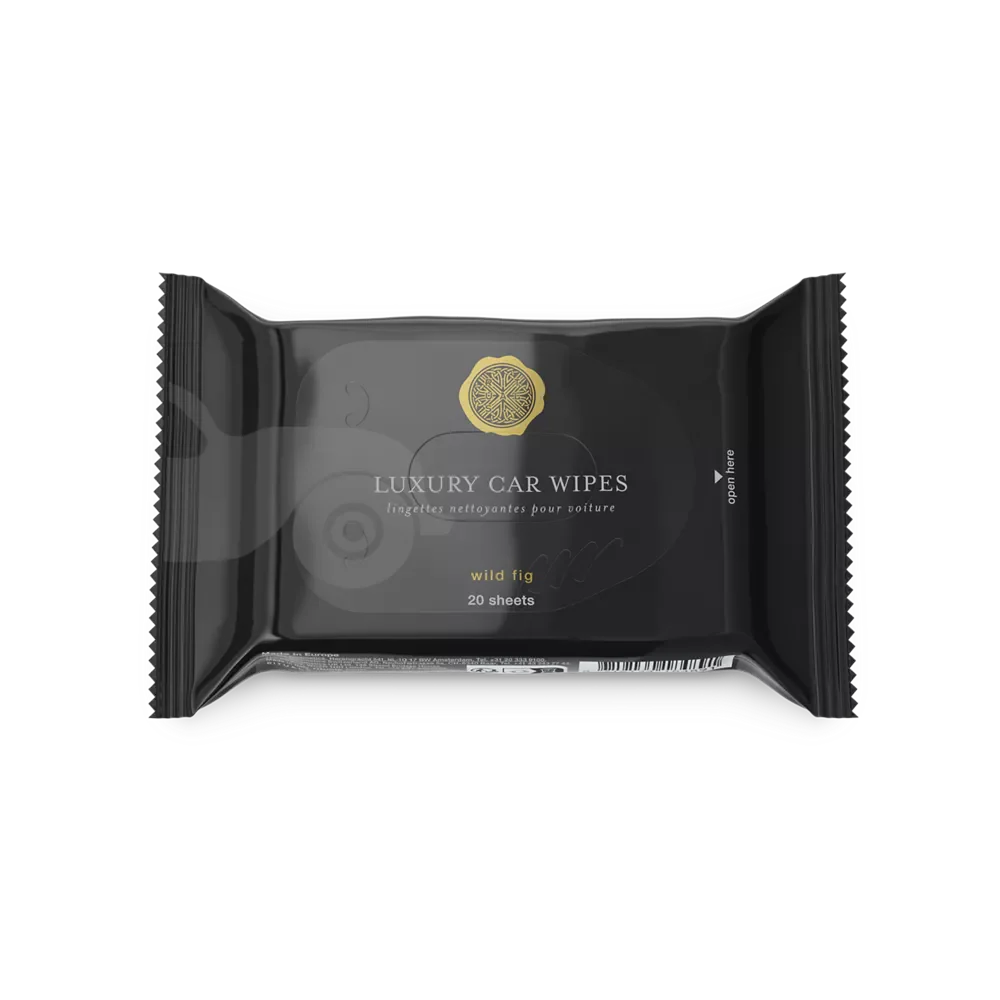 Private Collection Wild Fig Car Wipes car interior cleaning wipes, 20 x 1 gr