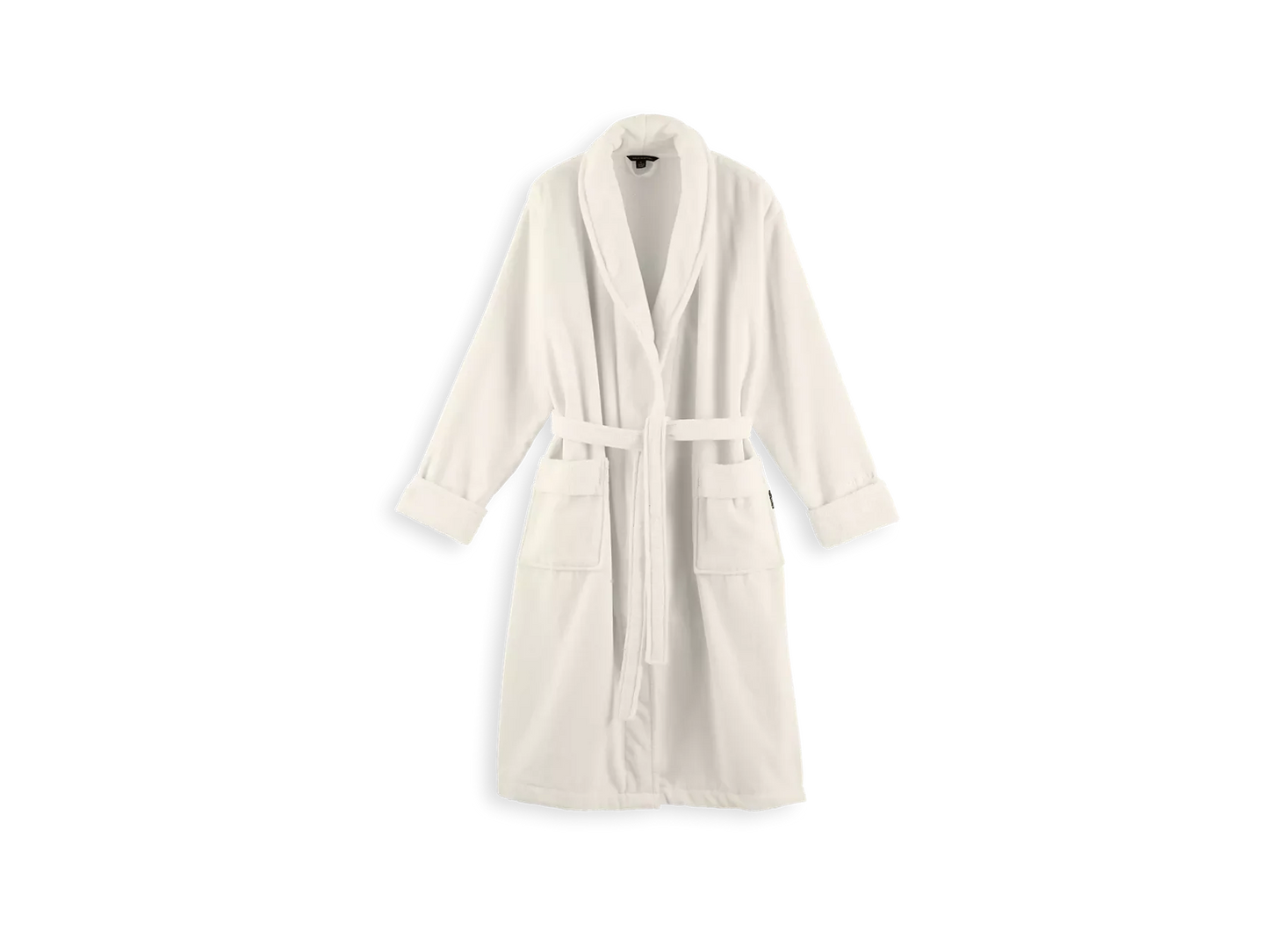 Super Smooth Cotton Bathrobe Men S Off White