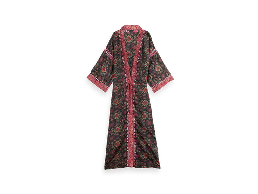 Jaypur Saree Kimono Pomegranate Long